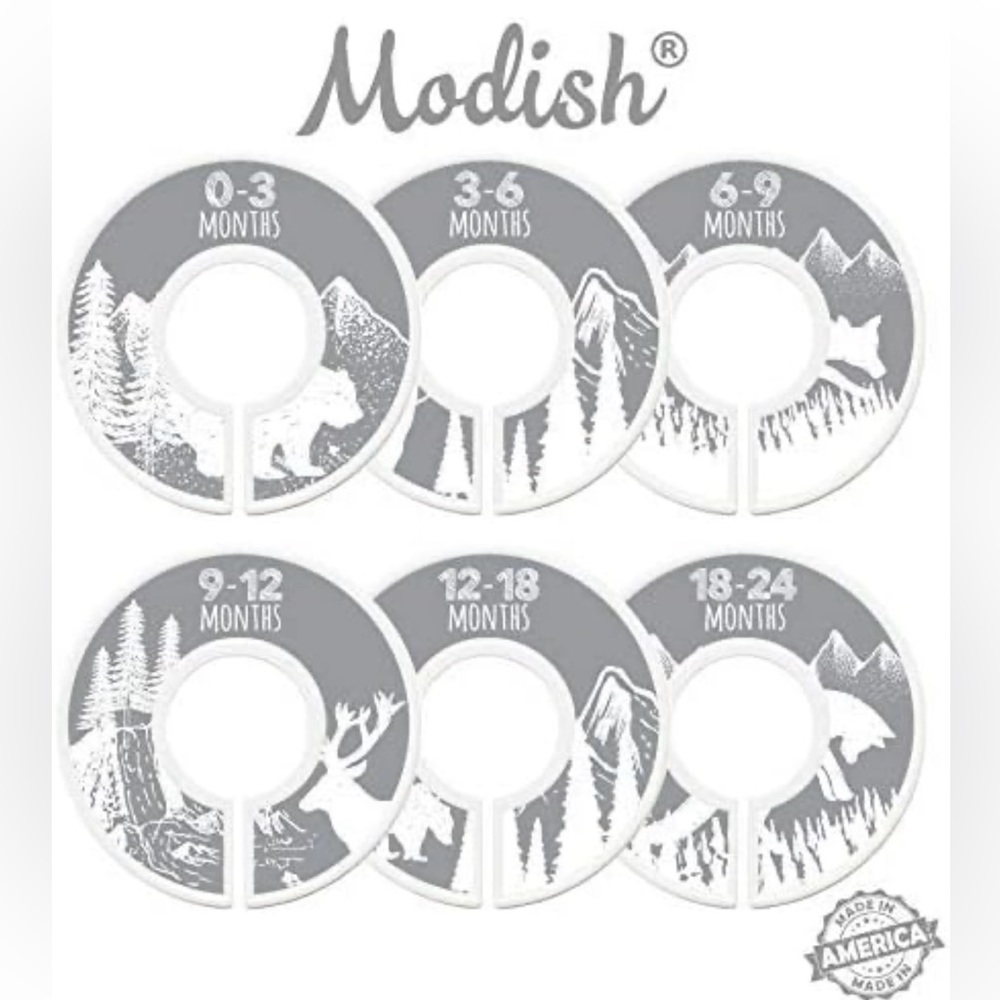 Adventure theme closet organizers
